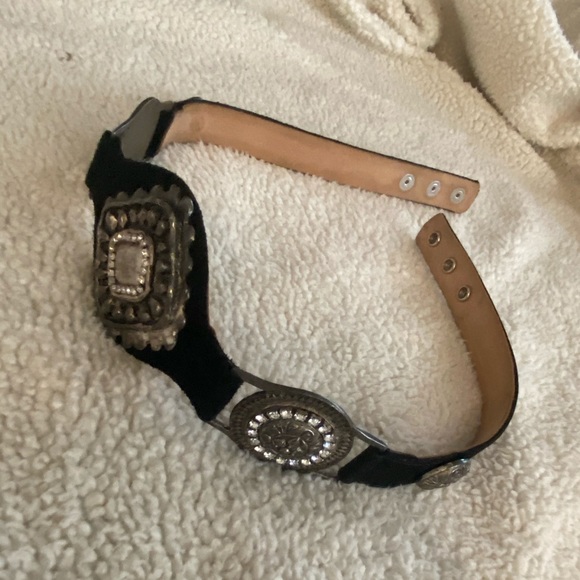 Cache | Leather & Diamond Studded Belt - Picture 7 of 11